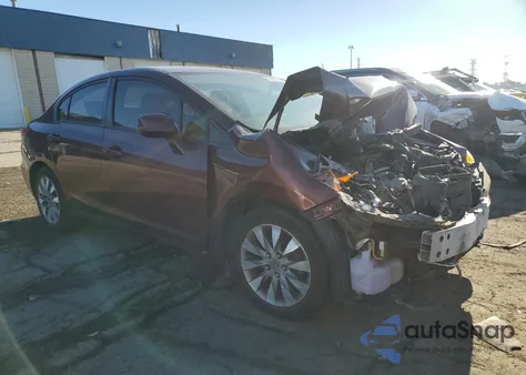 2012 Honda Civic Lx z USA, uszkodzony, nr VIN 2HGFB2F47CH013436